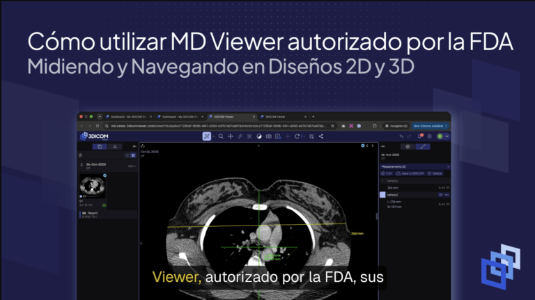 Cómo utilizar MD Viewer autorizado por la FDA